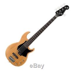 Yamaha BB235 5-String Electric Bass Natural FREE Deluxe Bag, Cable, Tuner