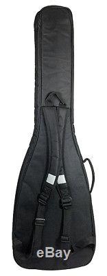 Yamaha TRBX204 4-String Bass Guitar, Deluxe Bag, Stand, Tuner & Cable Black