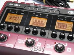 ZOOM B3 Bass Effects Tuner and Looper