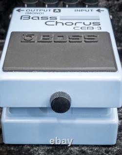 ZOOM CEB-3 USED Bass Chorus japan used Guitar Effector chorus for bass